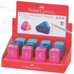 Dosenspitzer Faber-Castell SLEEVE Mini trend, sortiert