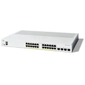 24 x 10/100/1000 (PoE+) + 4 x 1 Gigabit SFP