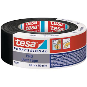 Vävtejp Tesa 50mmx50m svart