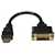 StarTech.com 20 cm HDMI till DVI-D-videokabeladapter - HDMI-hane