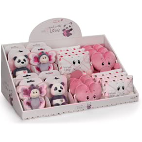 Plüschfigur NICI GREEN Love Classic Thekendisplay, 20 Stück, sort
