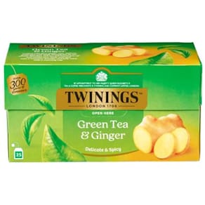 Te TWININGS Grønn te med ingefær (25)
