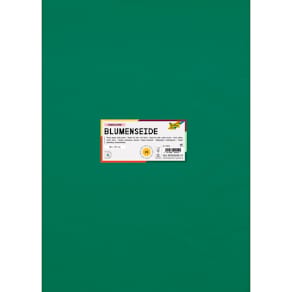 Blumenseide Folia, 50 x 70 cm, dunkelgrün