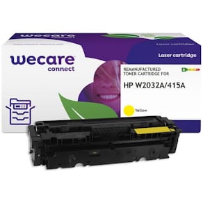 Toner WECARE HP W2032A 415A 2,1K gul