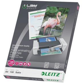 Laminat lågvärme matt A4 125 mic (100)