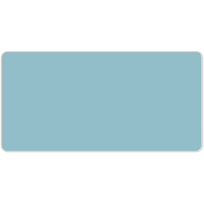 Lintex FRAME Glastavla, 2000 × 1000 × 50 mm, Calm 320