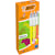 Balpen Bic 4 Colours Velours, medium, klassieke kleuren, doos 12