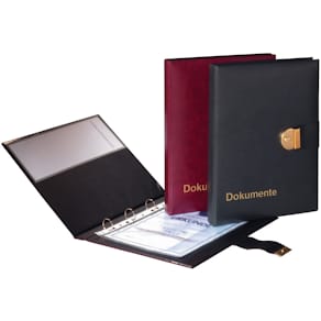 Dokumentenhülle PAGNA, bis A4, 5 Stück, transparent