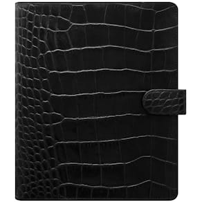 Filofax Systemkalender Classic Croc A5 Ebony