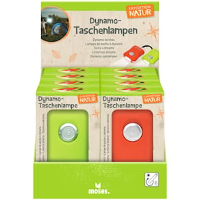 Taschenlampe moses. Verlag Expedition Natur, Dynamo