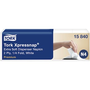 Spenderservietten Tork Xpressnap Premium 21,3x33 cm weiß 2-lagig