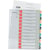 Tabbladen Leitz Cosy, ft A4 maxi, 11-gaats, PP