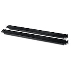 APC - Täckpanel - svart - 1U (paket om 2) - för P/N: