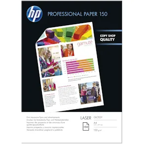 Laserpapper HP Professional A4, glättat, 150g, 150/FP