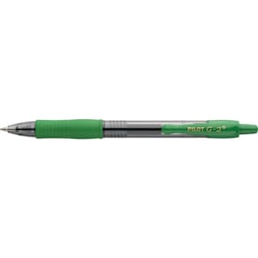 Gelkulpenna PILOT G-2 Medium Grön, 0.7mm