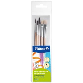 Pinselset Pelikan Starterset Pi5/SB, 5 St., sortiert