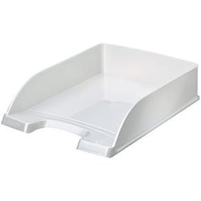 Briefkorb Leitz WOW, A4, perlweiß