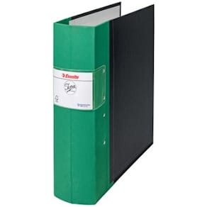 Gaffelpärm JOPA A4 Trärygg Mintgrön, 80mm