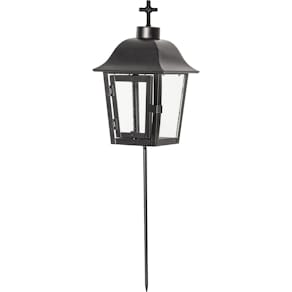 Gravlykta Serene 46cm svart