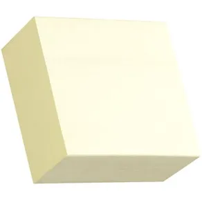 Notes STANDARD kub 76x76mm gul 450bl