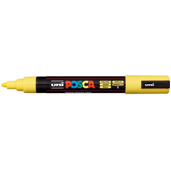 Paintmarker UNI Posca PC-5M gul