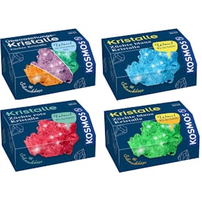 Experimentierset KOSMOS Kristalle züchten, verschiedene Farben