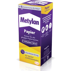 Tapetenkleister Metylan Papier, 125 g, weiß