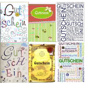 Gutscheinkarte Apollo, sortiert, 10er-Set