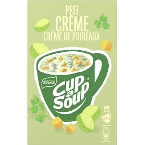 Instantsoep Knorr Cup-a-Soup, prei, pak van 21 zakjes