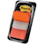 Index tabs Post-it Standaard, ft 24,4 x 43,2 mm, houder met 50 st