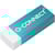 Gum Q-CONNECT PVC-vrij, met houder, wit