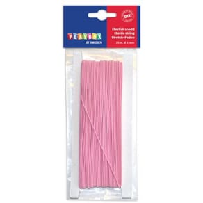 Elastisk tråd PLAYBOX 25m rosa