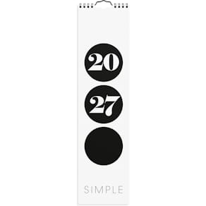 Burde Väggkalender Simple 2027