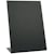 Krijtbord Deflecto L-vorm, ft A4, zwart