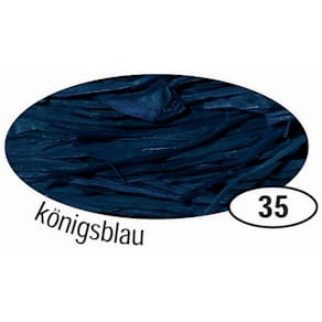 Bast Folia Raffia, matt, königsblau