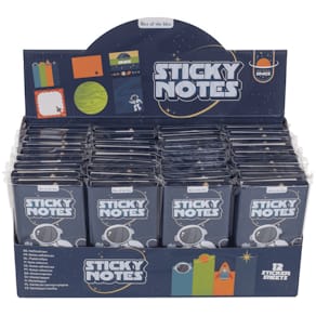 Haftnotiz-Set Out of the Blue Space, sortiert