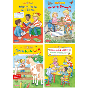 Beschäftigungsbuch CARLSEN Conni Gelbe Reihe, sortiert, 4 Titel
