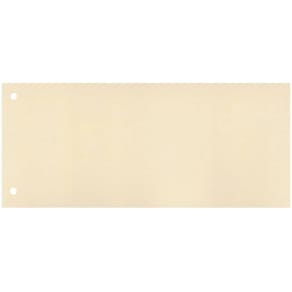 Trennstreifen Q-CONNECT, 10,5 x 24 cm, 100 St., chamois