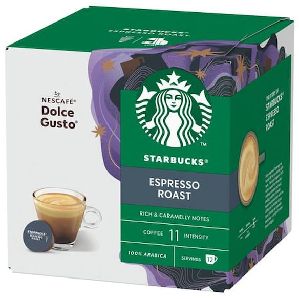 Kaffekapsel STARBUCKS Espresso Dark (12)