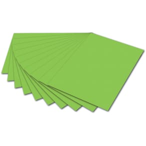 Tonpapier Folia, maigrün, 50 x 70 cm, 130 g/m², 10 Blatt