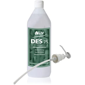 Handdesinfektion LIV Des 75 med pump 1L