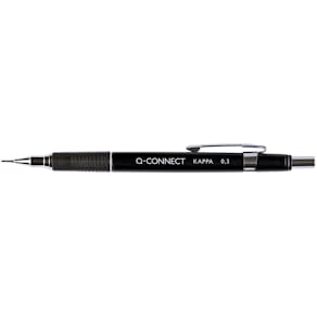 Feinminenstift Q-CONNECT Kappa KF00391, 0,3 mm, schwarz