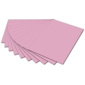 Fotokarton Folia, 50x70 cm, rosa, 300 g/m², 10 Blatt