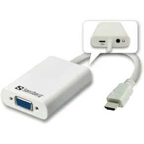 HDMI to VGA+Audio Converter