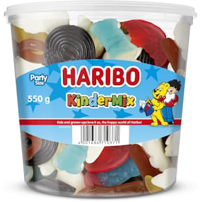 Snoepmix Haribo Kinder Mix, emmer van 550 g