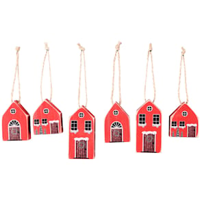 Baumbehang Haus, Holz, 6 St.