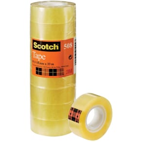 Klebefilm Scotch 665, transparent, 15 mm x 33 m, 10 Rollen