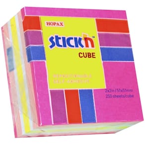 Klæbenoter BNT Stick'n pink 51x51 mm, 12 blokke