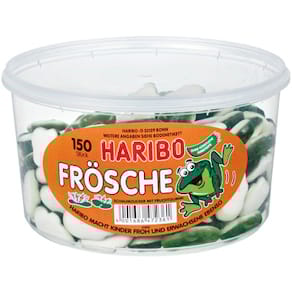 Fruchtgummi Haribo Frösche, 150 Stück