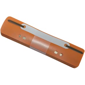 Heftstreifen Q-CONNECT, PP, 34 x 150 mm, 25 St., orange